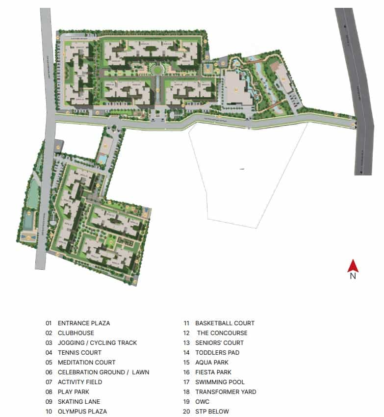 Sobha Neopolis Masterplan